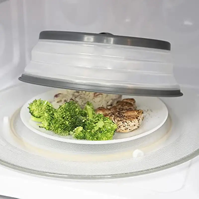 Collapsible Microwave Splatter Cover & Colander