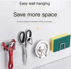 Stainless Steel Sink Sponge Organizer
