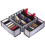 3-Pack Fabric Drawer Organizers
